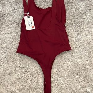 Bodysuit thong one piece shapewear